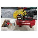 Craftsman 3-gallon portable air compressor, 1 hp