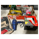 Husky paint gun, hose clamps, staples, O-ring kit