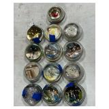 Assortment of paperweights