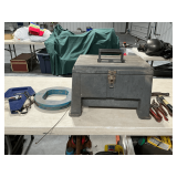 Stack On tool box, hand tools