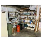 Contents of workshop corner