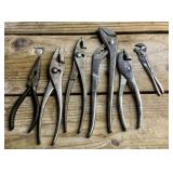 Craftsman, Crescent and other pliers