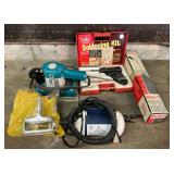 Wolf sander, Weller soldering kit, Bernz-o-Matic propane torch