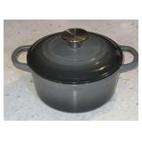 Our Table cast iron enamel coated dutch oven