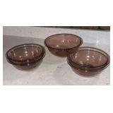 Pyrex bowls up to 2 1/2 liter.