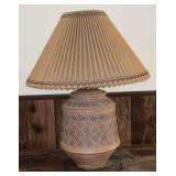 Casual lamps ceramic base table lamp, 30" T.