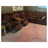 Sectional sofa with 3 pieces