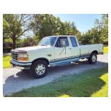 1996 Ford F-250 XLT power stroke diesel truck, turbo charged, 7.3 L engine, VIN: 1FTHX25FXTEA32467
