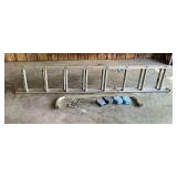 Keller aluminum extension ladder