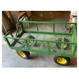 Garden cart with drop down sides