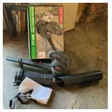 Craftsman electric blower/vac with accessories