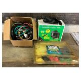 Zip ties, bungee cords, etc.