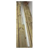 Empire 72" aluminum straight edge, Lufkin aluminum yard stick