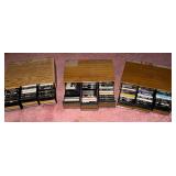 Cassette tapes in cases