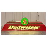 Budweiser Pool Table Light