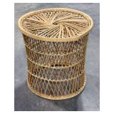 Rattan plant stand