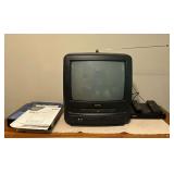 Symphonic 13" TV with VCR, Model SC3813, remotes