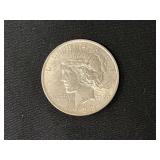 1923 Peace silver dollar