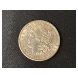 1881-S Morgan silver dollar