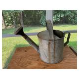 No. 6 galvanized watering can
