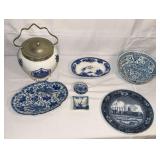Blue and white china