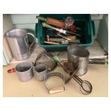 Vintage kitchen utensils