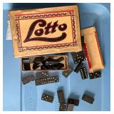 Vintage Lotto game in original box
