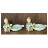 Pair of Goebel No. 33 ashtrays