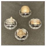 Sterling and 925 rings, sizes 4 1/4, 5 1/2, 6 and 7 1/4
