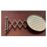 Expanding vintage wall mirror