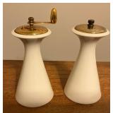 Lenox salt & pepper shakers, up to 5 1/2" T.