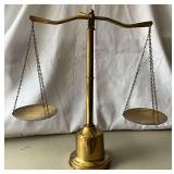 Brass scales