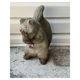 Concrete squirrel