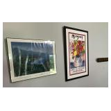 Framed artwork up to 29" x 20"
