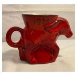 Frankoma Democrat mug