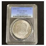 1878-CC Morgan Silver Dollar