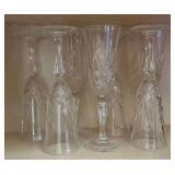 7 crystal? Champagne flutes