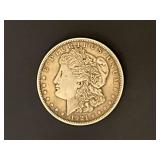 1921 Morgan silver dollar