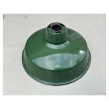 Green porcelain light cover