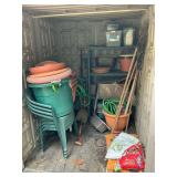 Contents of garden shed