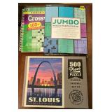 Puzzle books, St. Louis Arch 500 piece puzzle