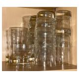 Stardust glassware