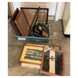 Assortment of picture frames, some new