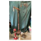 4 lamps needing repair