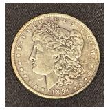 1891-O Morgan Silver Dollar