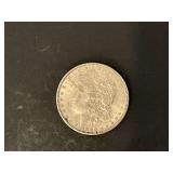 1900 Morgan silver dollar