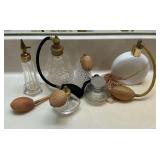 Assorted perfume bottles