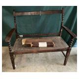Vintage bench, needs lots of TLC