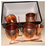 Moscow Mule copper set