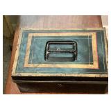 Metal box with contents